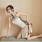 LONGNIGHT Chinese Qipao Lingerie Costume Set YesStyle