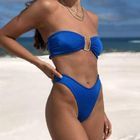 Frutto Strapless Bikini Set Yesstyle