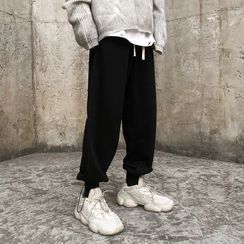 borgo 抽绳裤脚运动裤