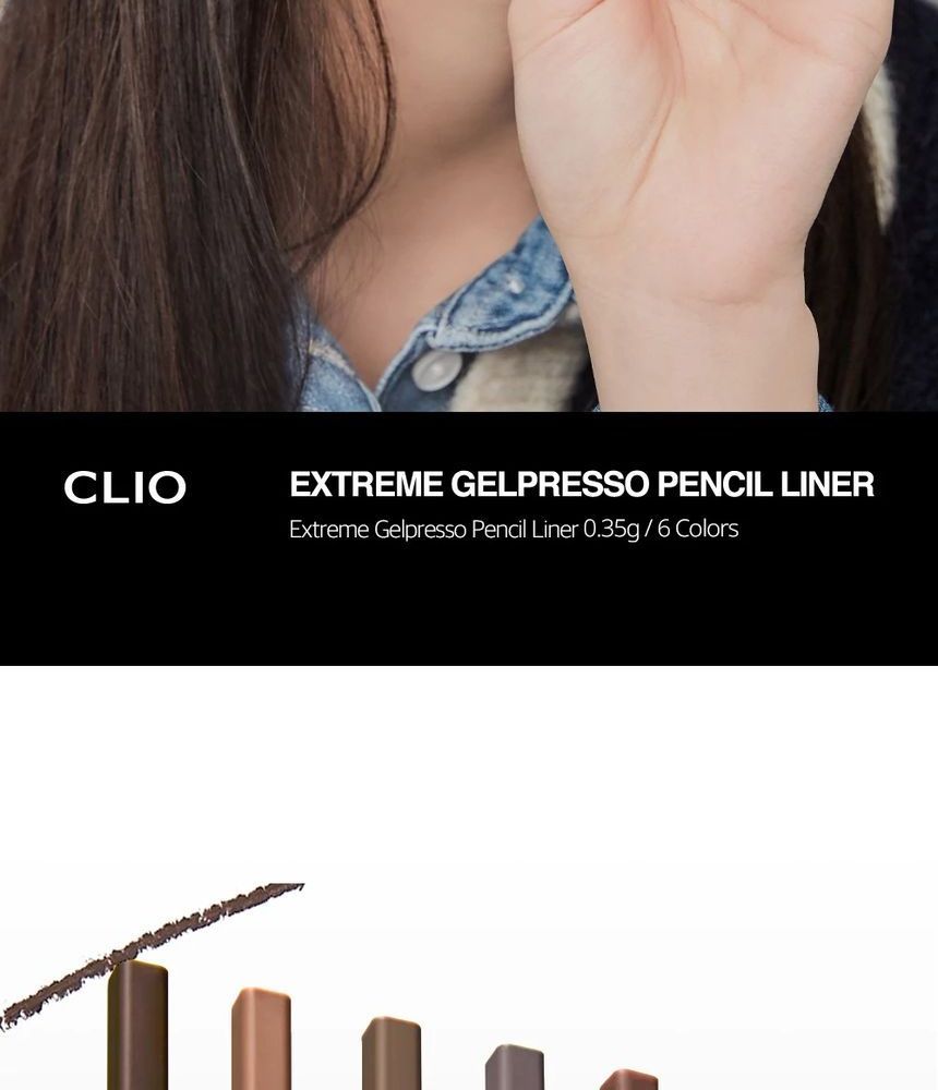 Buy Clio Extreme Gelpresso Pencil Liner Colors In Bulk