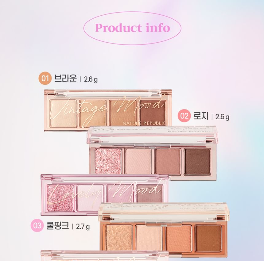 Buy NATURE REPUBLIC Daily Basic Palette 7 Types In Bulk