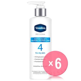 Vaseline - 4 Pro Derma Moisturizing With Hyaluronic Acid Body Lotion (x6) (Bulk Box)
