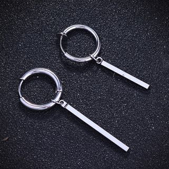 Soosina - Metal Bar Earrings Soosina - Metal Bar Earrings