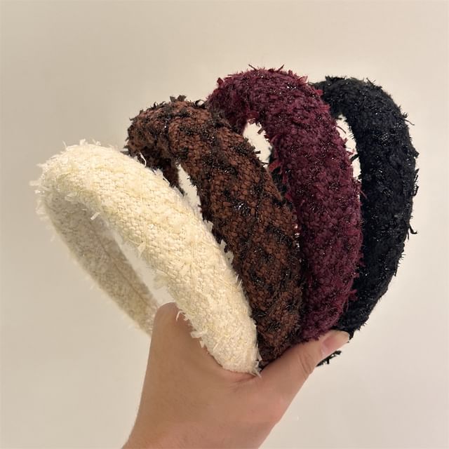 Gemsha-Plain Furry Headband