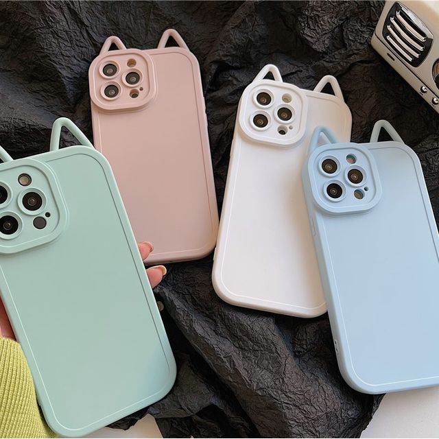 TOLC Cat Ear Phone Case iPhone 13 Pro Max 13 Pro 13 13