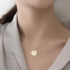 Cheermo - Disc Pendant Necklace Cheermo - Disc Pendant Necklace