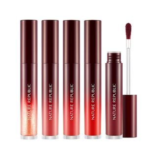 NATURE REPUBLIC - Real Lip Flash (2018 Holiday Collection) (5 Colors)