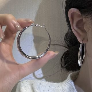 Chimerro-Glossy Hoop Earring