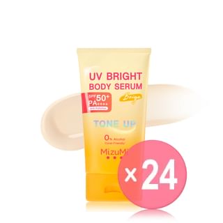 MizuMi - UV Bright Body Serum Tone Up Sunscreen Beige SPF 50+ PA++++ (x24) (Bulk Box)