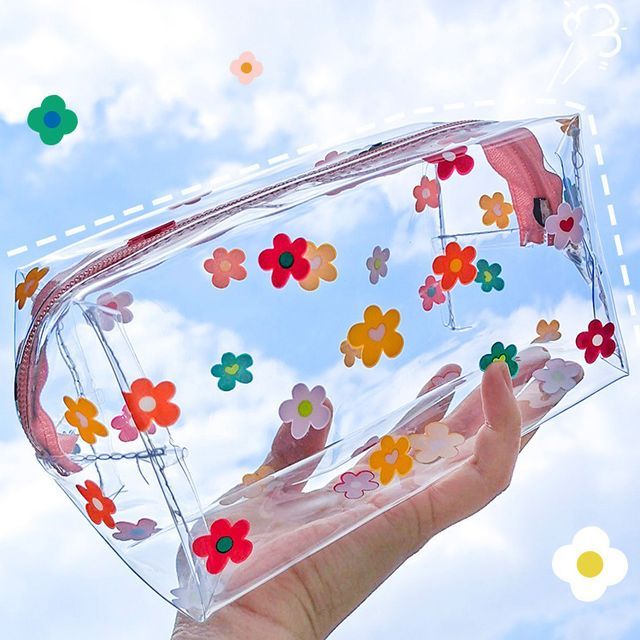 Ikiana - Floral Print Fabric Pencil Case