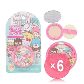 SHOBIDO - Sanrio Characters Face Powder (x6) (Bulk Box)