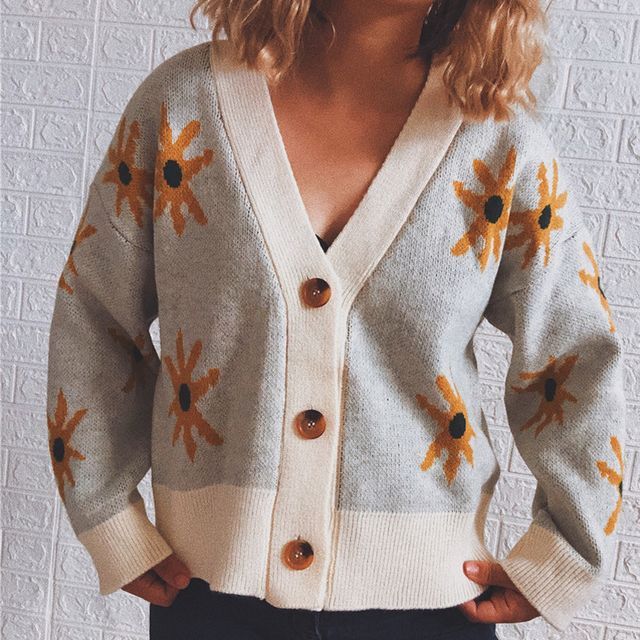 yesstyle flower cardigan