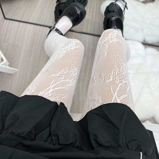 laceyleft - Lace Tights