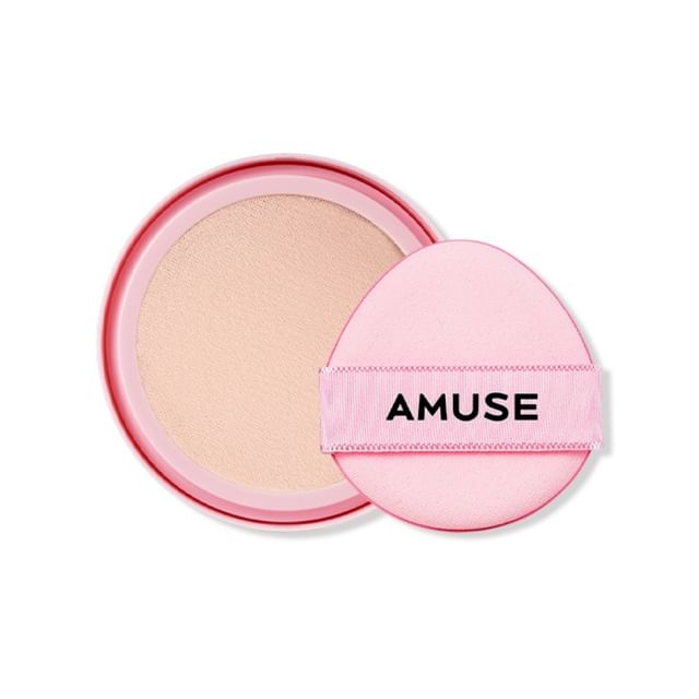 AMUSE-Dew Power Vegan Cushion Tylko uzupełnienie 4 kolory-01 Pure
