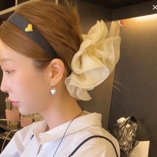 Ordinario-Plain Chiffon Scrunchie