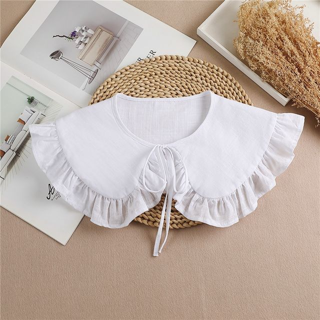 MIOW-Frill Trim Decorative Collar