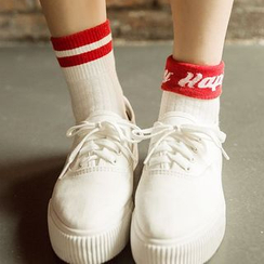 Pouffle - Socken mit Streifen-Print Pouffle - Socken mit Streifen-Print