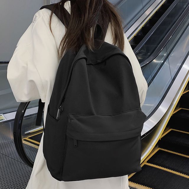 Plain Backpack / Bag Charm / Set