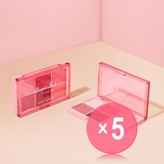 Baby Bright - Bright Pink Eye Palette 5pcs Bundle Set