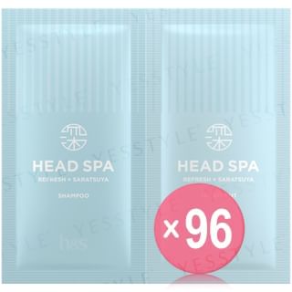 h&s - Deep Experience Head Spa Refresh x Saratsuya Trial Set (x96) (Bulk Box)