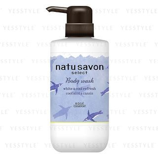 Kose - Softymo Natu Savon Select Body Wash White & Cool Refresh