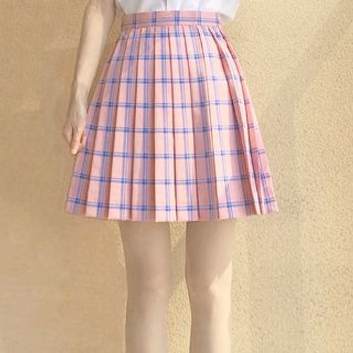 College Affair Plaid Pleated Skirt Yesstyle 2799