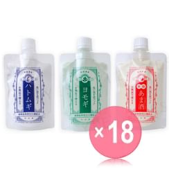 Wahadabisen - Natural Clay Wash Off Pack (x18) (Bulk Box)