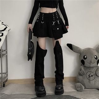 PLEATED MINI SKIRT ＆ LEG WARMERS新品タグ付き Amazon.co.jp: Jillpunk Original Punk Rock Mine Girl Tartan