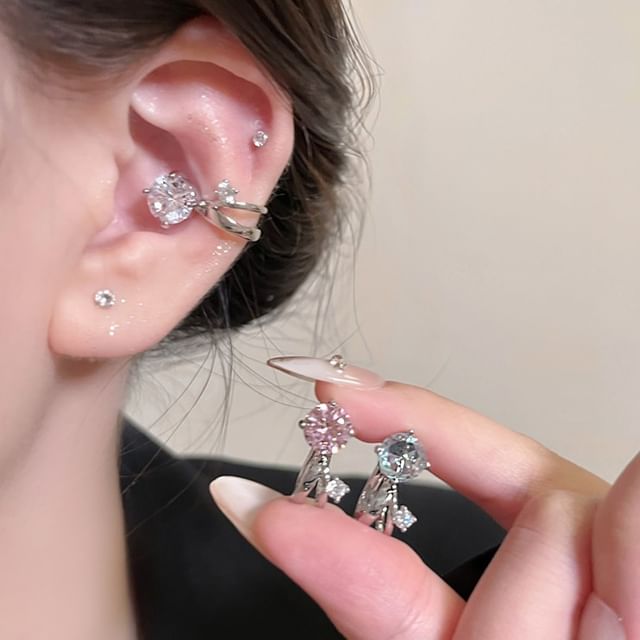 Wandoli-CZ Ear Cuff