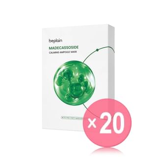 beplain - Madecassoside Calming Ampoule Mask Set 10 Sheets (x20) (Bulk Box)