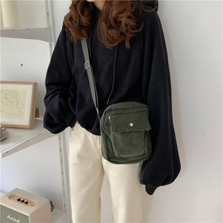 corduroy crossbody bag