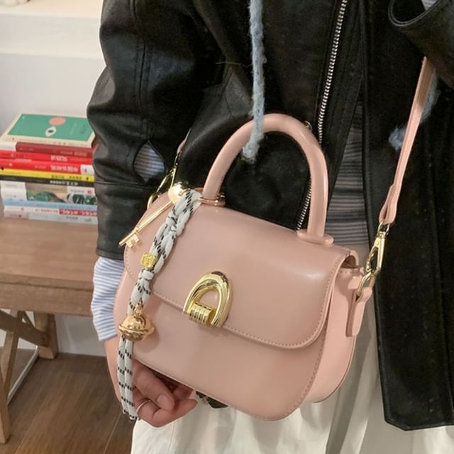 Fran San-Flap Top Handle Crossbody Bag