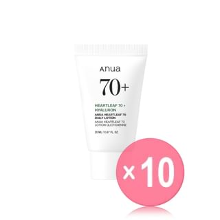 Anua - Heartleaf 70 Daily Lotion Mini 10pcs Bundle Set