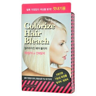 Aritaum - Colorize Hair Bleach: Powder 10g + Oxidizing Lotion 30ml