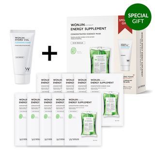 WONJIN EFFECT - Energy Supplement Mask & Cleansing Special Kit