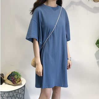 Elbow sleeve t shirt dress Clearance