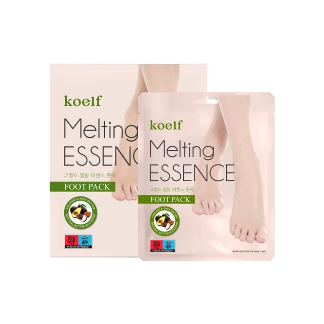 PETITFEE-koelf Melting Essence Foot Pack Set