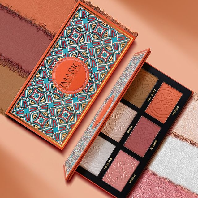 IMAGIC-Highlight Blush Contour Comprehensive Palette