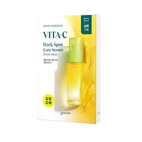 Green Tangerine Vita C Dark Spot Care Serum Mask Set