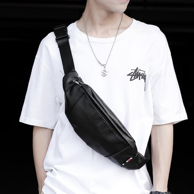 BagBuzz-Faux Leather Belt Bag