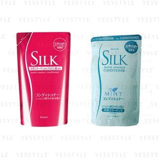Kracie - Silk Moist Essence Conditioner Refill 350ml - 2 Types