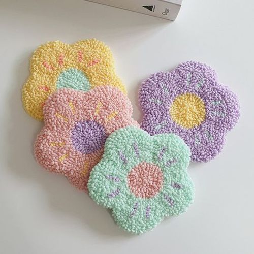 The Crafty Kit Company Flower Felting Kit - Lavender