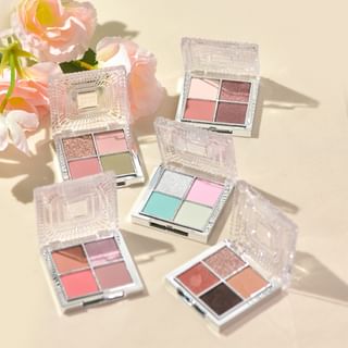 GOGO TALES - Light and Shadow Transfer Eyeshadow Palette - 4 Colors