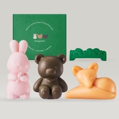 Donggubat - Animals Village in the Forest Perfume Bar Set
