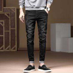 Denimic - Ripped Harem Jeans Denimic - Ripped Harem Jeans