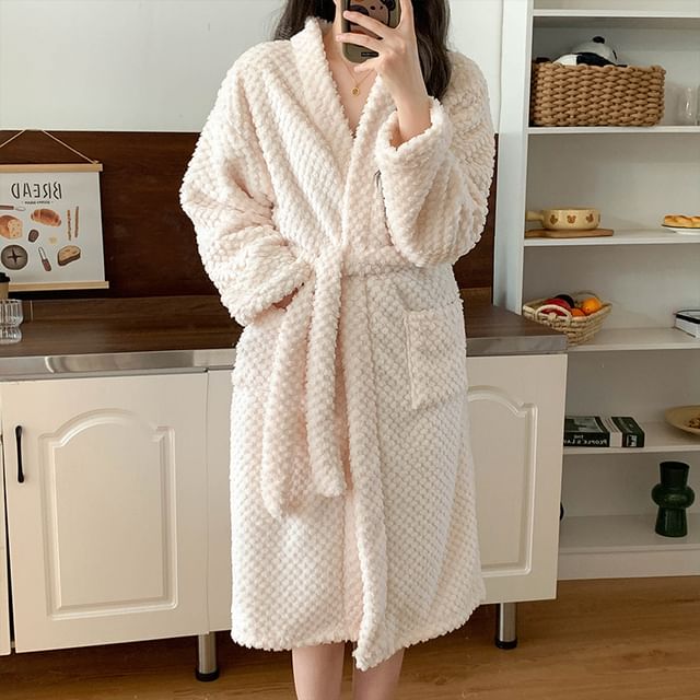 Dazzli-Fleece Pajama Robe