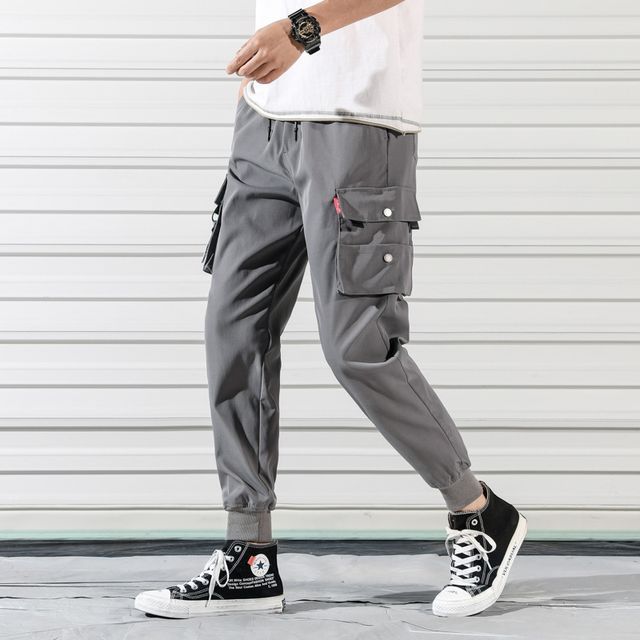 Cargo Harem Cropped Pants