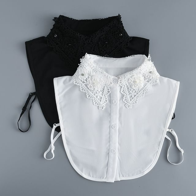 MIOW-Plain Beaded Decorative Collar