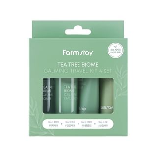 Farmstay - Tea Tree Biome Calming Travel Kit 4 Set