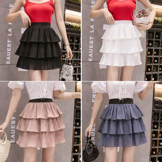 Mini layered skirt Clearance